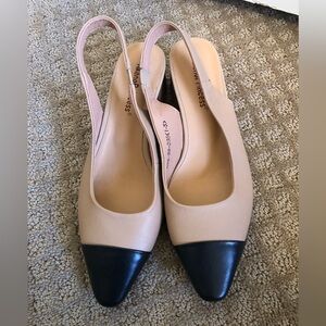 Leather slingback excellent condition